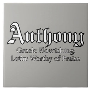 Menande Anthony Kakelplatta
