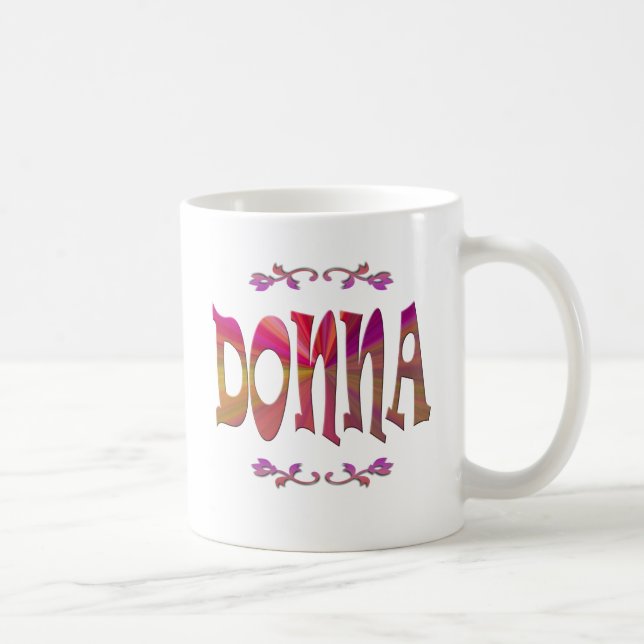 Menande av den Donna muggen Kaffemugg (Höger)