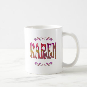 Menande av den Karen muggen Kaffemugg