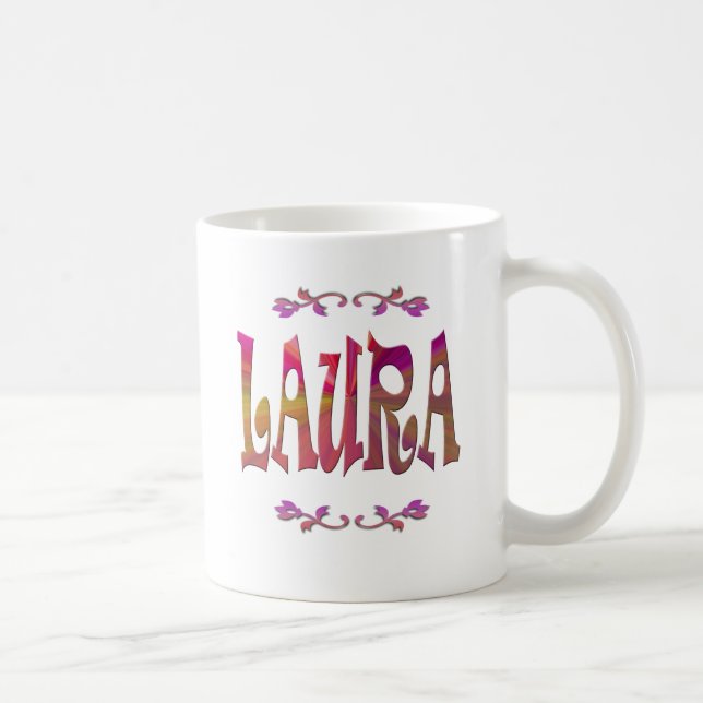 Menande av den Laura muggen Kaffemugg (Höger)