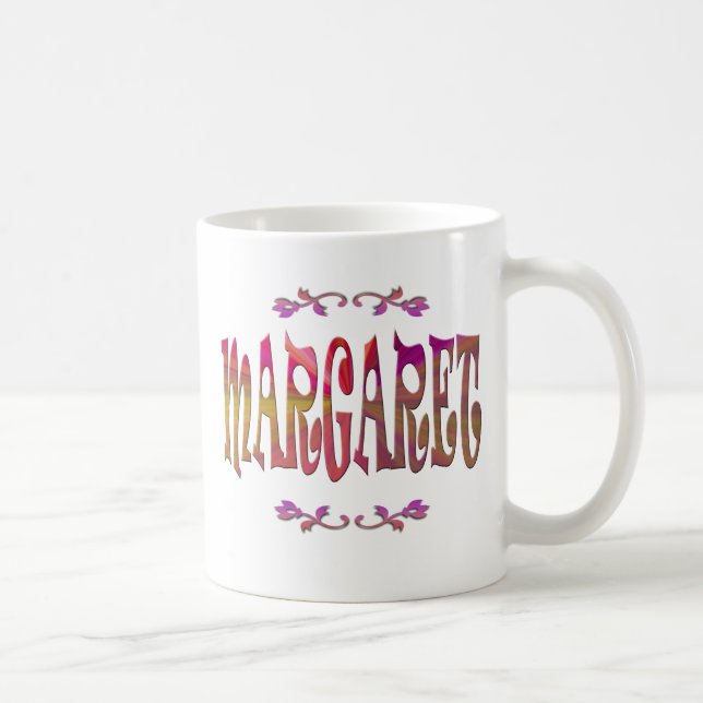 Menande av den Margaret muggen Kaffemugg (Höger)