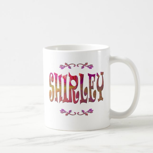 Menande av den Shirley muggen Kaffemugg (Höger)