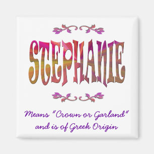 Menande av den Stephanie magneten Magnet