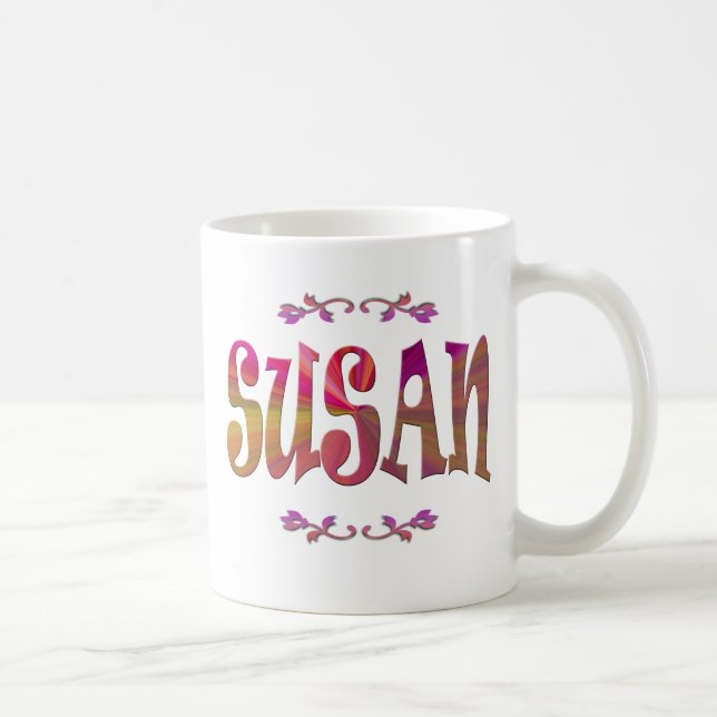 Menande av den Susan muggen Kaffemugg (Höger)