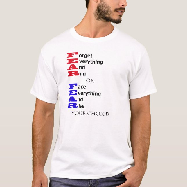 Menande av skräck t-shirt (Framsida)