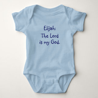 Menande Bodysuit för Elijah babynamn Tröja