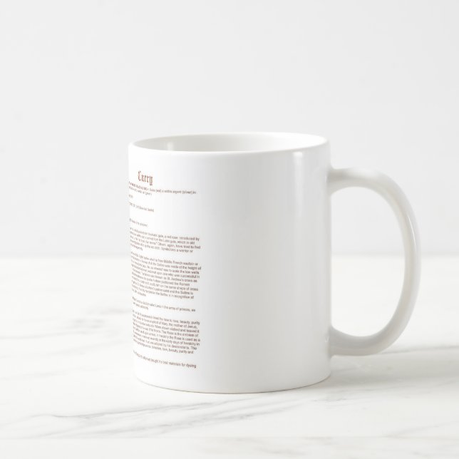 Menande, curry ((scotland) kaffemugg (Höger)