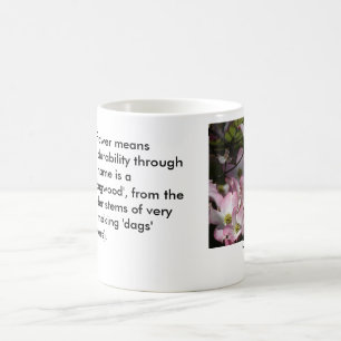 Menande i natur: Dogwoodblomma Kaffemugg