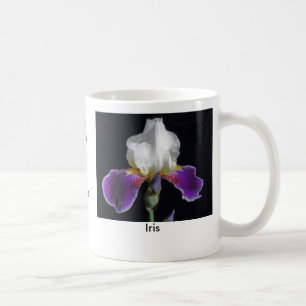 Menande i natur: Irisblomma Kaffemugg
