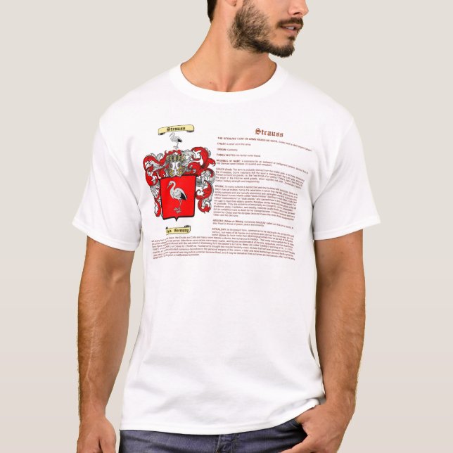 (menande) strauss, t shirt (Framsida)
