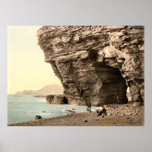 Menawn klippor, Achill, ståndsmässiga Mayo Poster