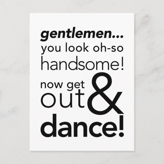 MenBathroomSign.jg Vykort (Framsida)