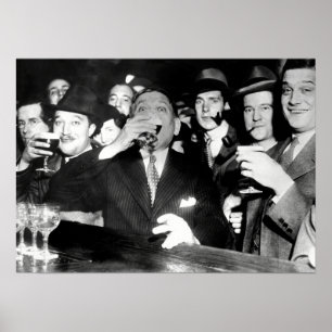 MENCKEN KNOCKS EN ÅTERGÅNG I SLUTET AV FÖRBUDET 19 POSTER