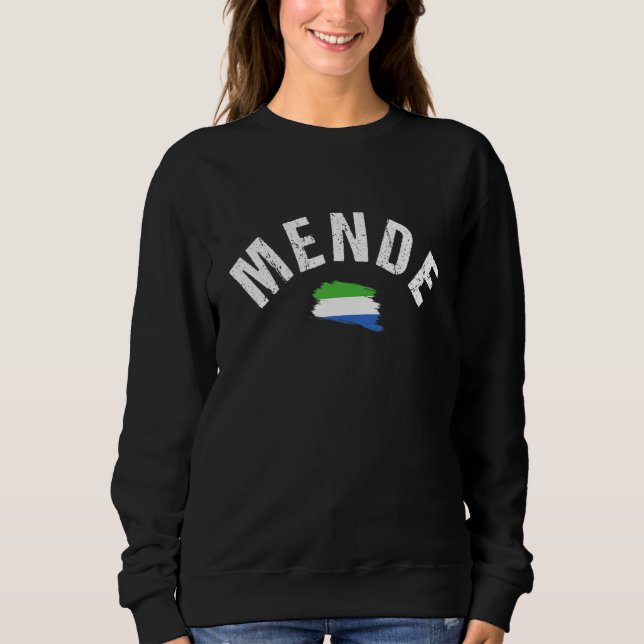 Mende Sierra Leone Förfädersinitiering T Shirt (Framsida)