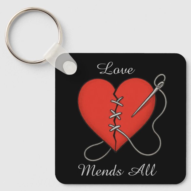 Mended Heart Nyckelring (Framsida)