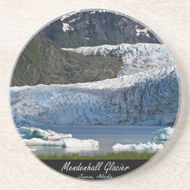 Mendenhall glaciär/Juneau Alaska Underlägg Sandsten (Framsidan)