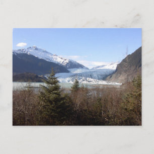 Mendenhall Glacier, Alaska Vykort