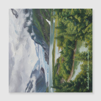 Mendenhall Glacier National Forest Magnetisk Kort