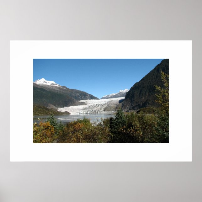 Mendenhall Glacier Poster (Framsidan)