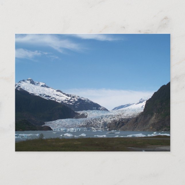 Mendenhall Glacier Vykort (Framsida)