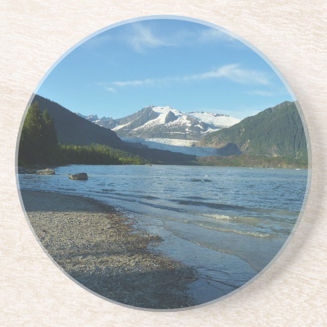 Mendenhall Lake i Juneau Alaska Landskap Underlägg (Framsidan)