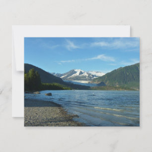 Mendenhall Sjö i Juneau Alaska Ligcape