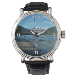Mendenhall Sjö i Juneau Alaska Ligcape Armbandsur