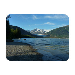 Mendenhall Sjö i Juneau Alaska Ligcape Magnet