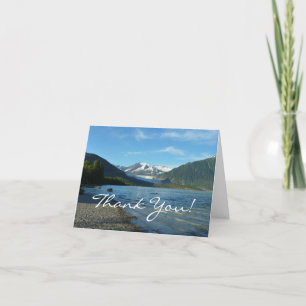 Mendenhall Sjö i Juneau Alaska Ligcape Tack Kort
