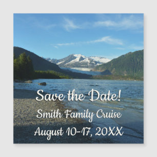 Mendenhall Sjö i Juneau Alaska Spara datumet
