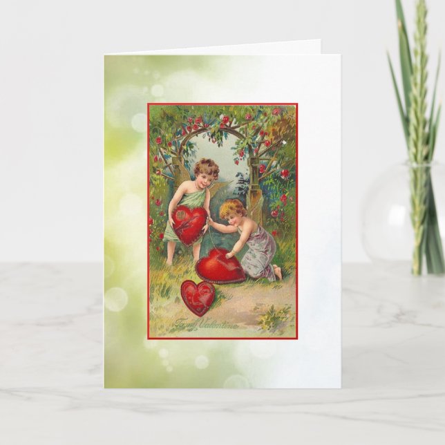 Mending Hearts Valentine Card Helgkort (Framsida)