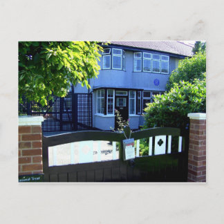 Mendips. John lennon-barnhemmet Vykort