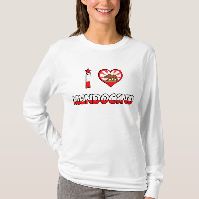 Mendocino CA Tee (Framsida)