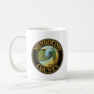 Mendocino County, Kalifornien Kaffemugg
