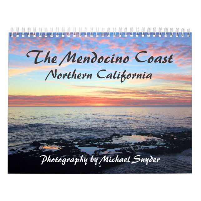 Mendocino Kusten Calendar Kalender (Omslag)