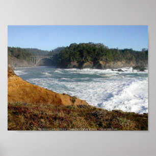 Mendocino kusten, Kalifornien Poster