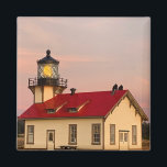 Mendocino Lighthouse Sunset Photo Magnet<br><div class="desc">Hej! Hoppas du gillar det här fotot jag tog! Du kan gärna lägga till din egen text och kolla mina butiker för mer!</div>
