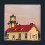 Mendocino Lighthouse Sunset Photo Magnet<br><div class="desc">Hej! Hoppas du gillar det här fotot jag tog! Du kan gärna lägga till din egen text och kolla mina butiker för mer!</div>