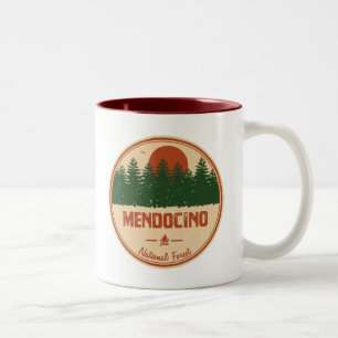 Mendocino National Forest Två-Tonad Mugg
