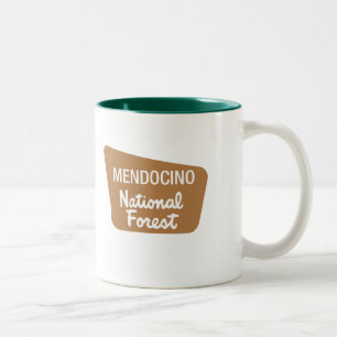 Mendocino nationalskog (underteckna), Två-Tonad mugg