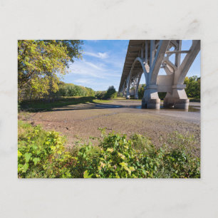 mendota bridge genom vykort för fort-stavningspark