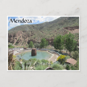 mendoza andes vår vykort