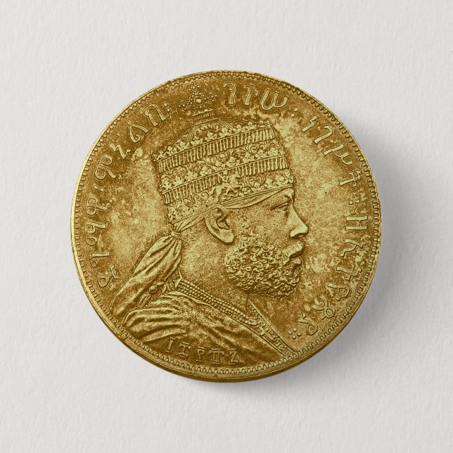 Menelik King Pin Knapp (Framsida)