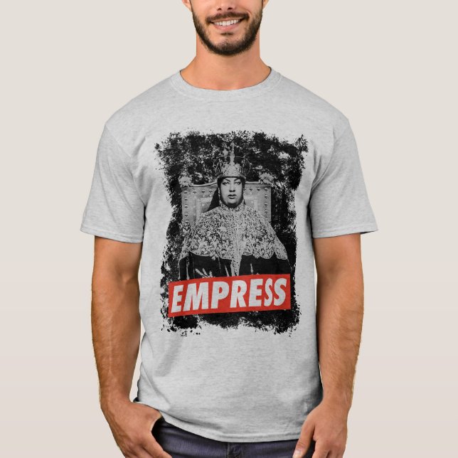 Menen - Empress Ethiopia - Reggae Roots Shirt T (Framsida)