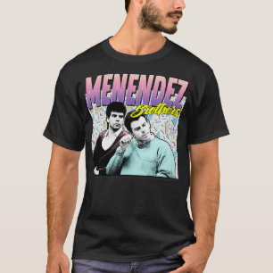 Menendez Brothers 90s, formaterad Retro Graphic De T Shirt