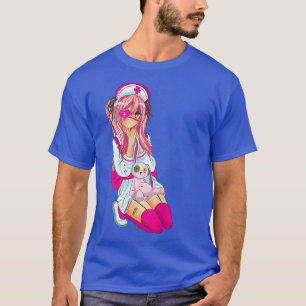 Menhera chan Yami Kawaii Pastel Goth Harajuku Cree T Shirt