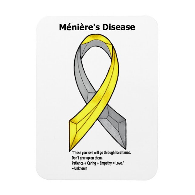 Meniere's Disease Support Magnet (Vertikal)