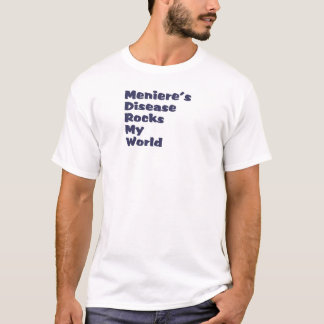 Menieres sjukdom sten min värld t-shirt