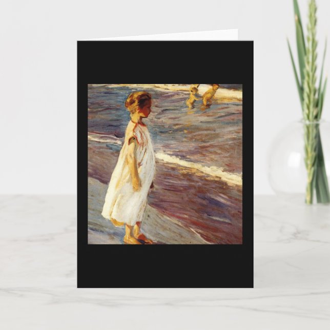 Menina - Joaquin Sorolla Kort (Framsida)