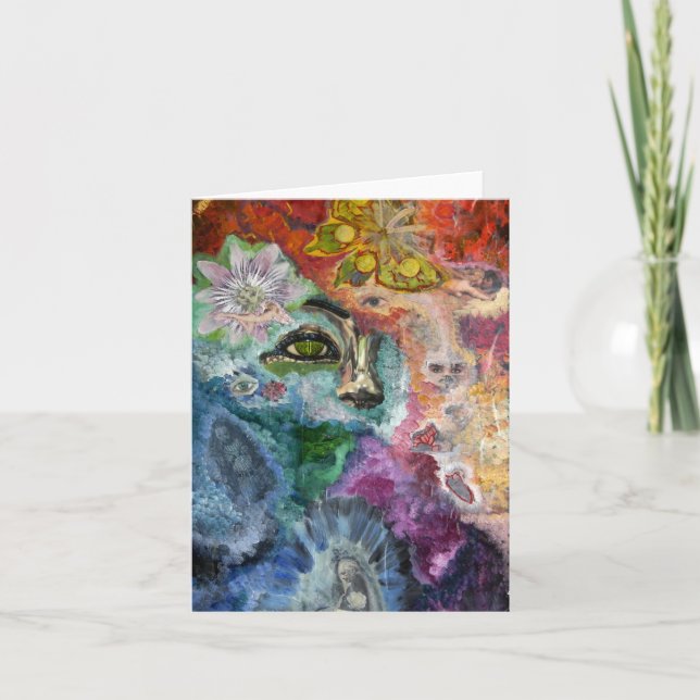 Meningens öga noterar kortet kort (Framsida)